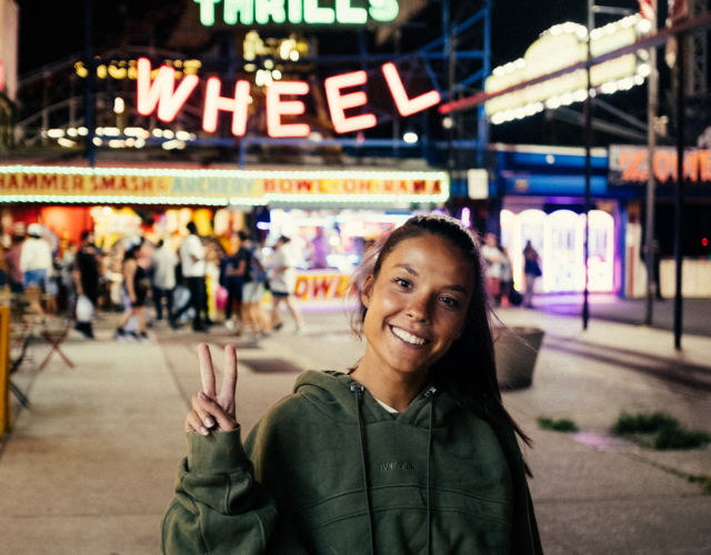 Coney Island with Berna