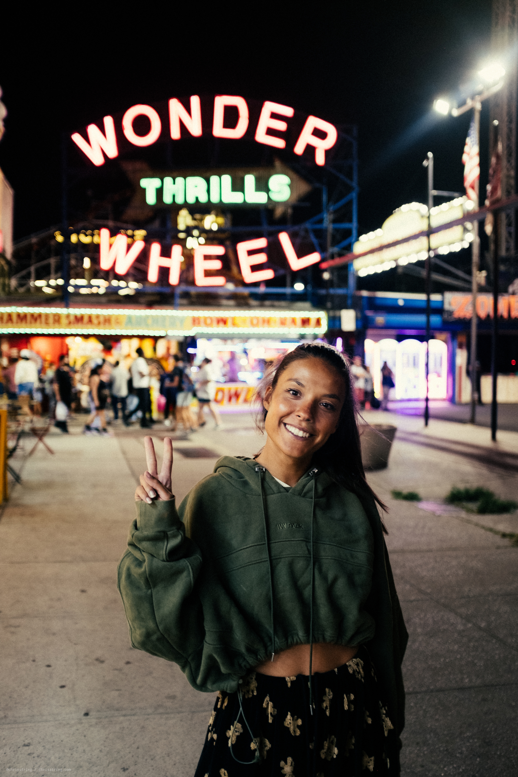 Coney Island with Berna