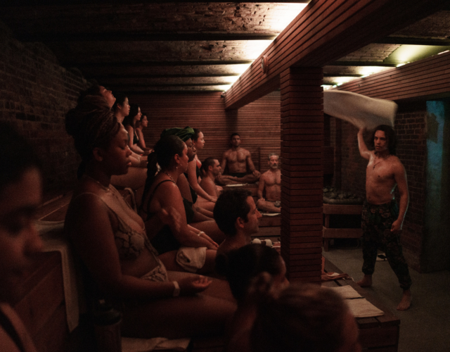 Zen, Aufguss, and behind the scenes at Bathhouse